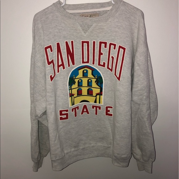 Other - Vintage San Diego State Puff Graphic Crewneck Sweatshirt